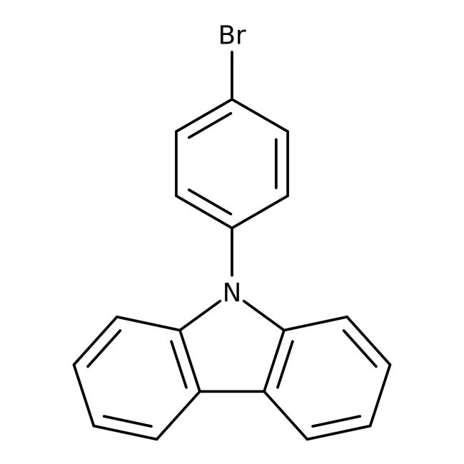 9-(4-Bromophenyl)carbazole, 98%, Thermo Scientific Chemicals