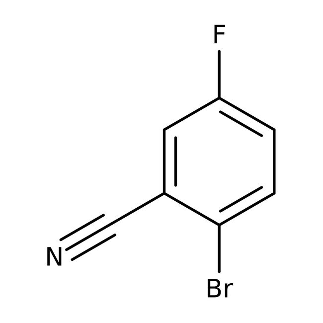2-Bromo-5-fluorobenzonitrile, 98+%, Thermo Scientific Chemicals