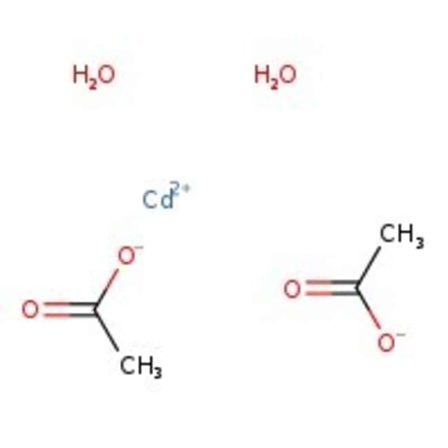 Cadmium acetate dihydrate, 98%, for analysis, Thermo Scientific Chemicals