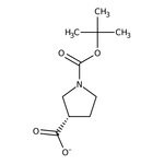 Ácido 1-Boc-pirrolidina-3-carboxílico, 99 %, Thermo Scientific Chemicals