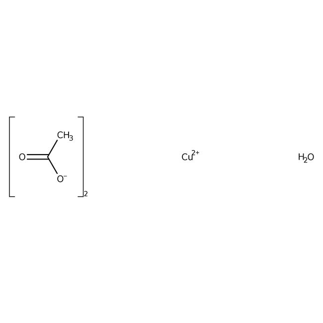 Acétate de cuivre(II) monohydraté, + de 98 %, Thermo Scientific Chemicals