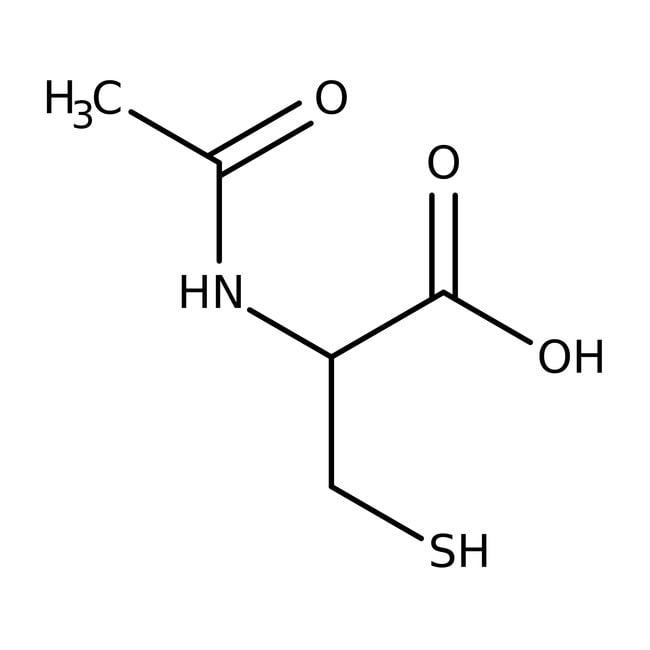 N-Acetil-L-cisteína, 98 %