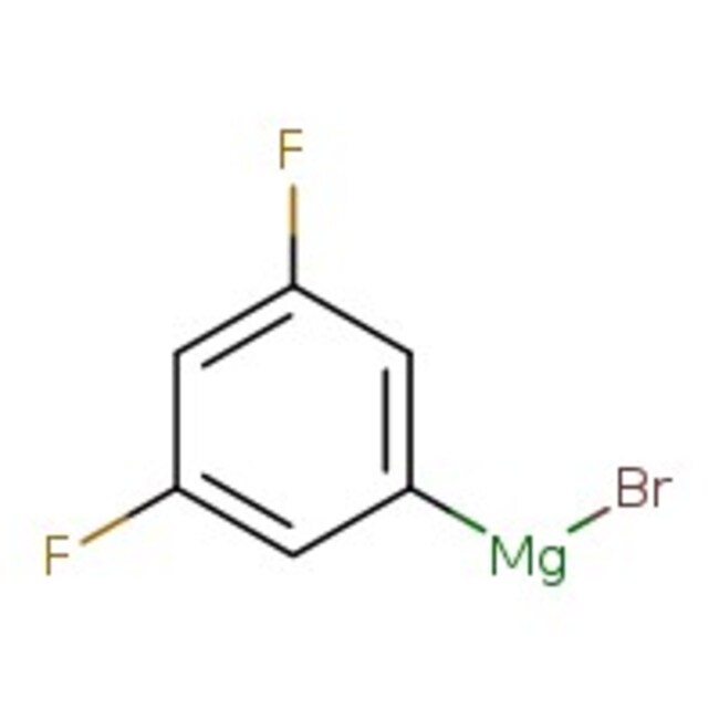 3,5-Difluorophenylmagnesium bromide, 0.5M solution in THF, AcroSeal&trade;, Thermo Scientific Chemicals