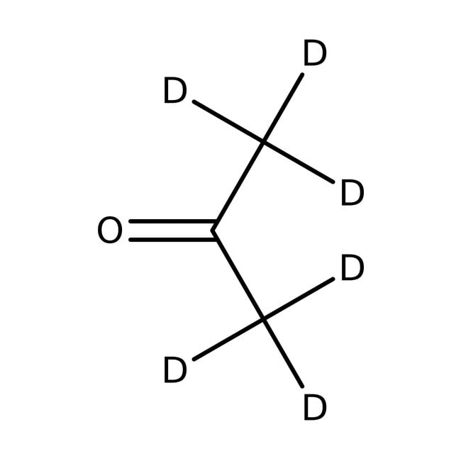 Aceton-d6, für die NMR-Spektroskopie, enthält 1 Vol.-% TMS, 99.5 Atom-% D, Thermo Scientific Chemicals