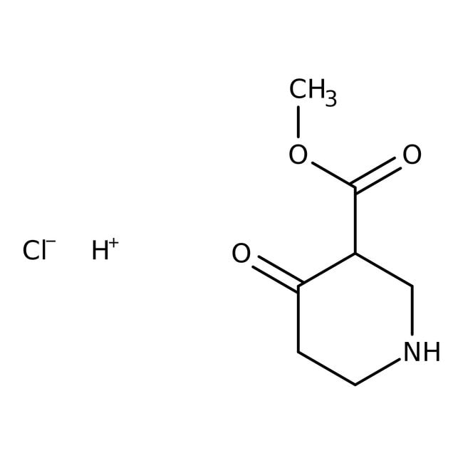 Methyl 4-oxopiperidine-3-carboxylate hydrochloride, 95%, Thermo Scientific Chemicals