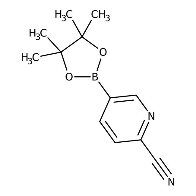 2-Cyanopyridine-5-boronic acid pinacol ester, 96%, Thermo Scientific Chemicals
