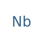 Niobium slug, 3.175mm (0.125in) dia x 6.35mm (0.25in) length, 99.95% (metals basis excluding Ta), Thermo Scientific Chemicals