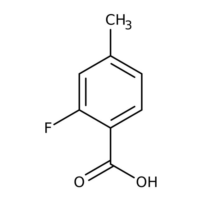 2-Fluoro-4-methylbenzoic acid, 97%, Thermo Scientific Chemicals
