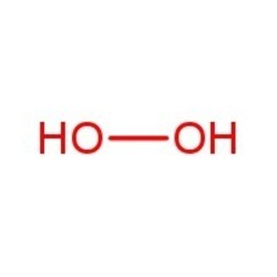 Hydrogen peroxide, ACS, 29-32% w/w aq. soln., stab., Thermo Scientific Chemicals