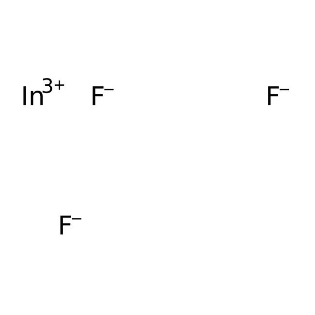 Indium(III) fluoride, anhydrous, 99.95% (metals basis), Thermo Scientific Chemicals