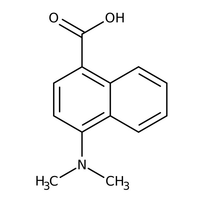 4-Dimethylamino-1-naphthoic acid, 98%, Thermo Scientific Chemicals