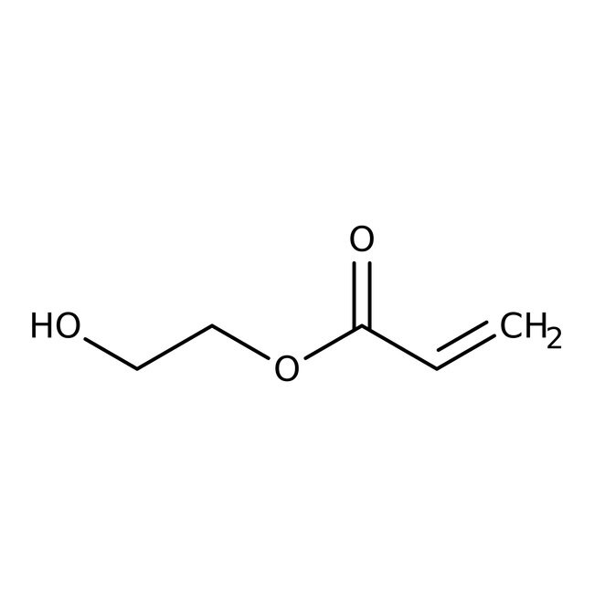 2-Hydroxyethyl acrylate, 97%, stab. with 200-300ppm 4-methoxyphenol, Thermo Scientific Chemicals