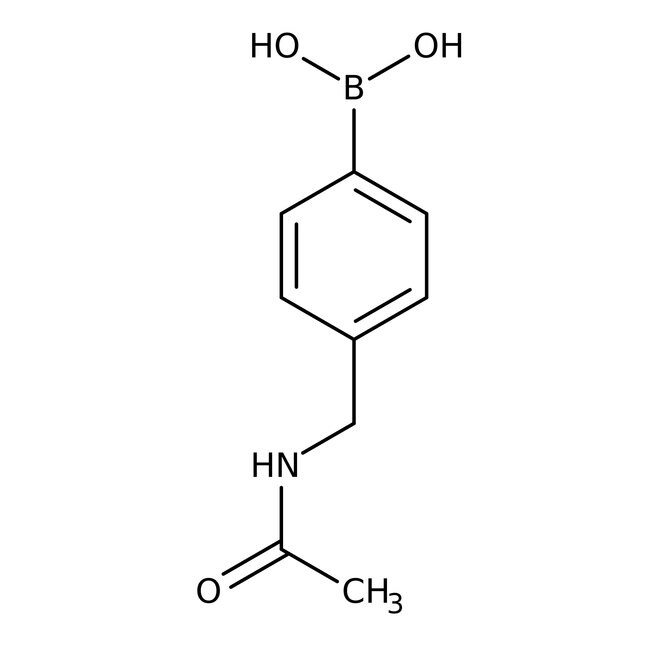 4-(Acetamidomethyl)benzeneboronic acid, 97%, Thermo Scientific Chemicals