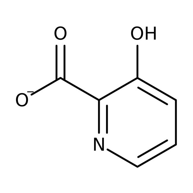 Ácido 3-hidroxipiridina-2-carboxílico, 98 %, Thermo Scientific Chemicals