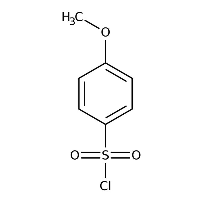 4-Methoxybenzolsulfonylchlorid, 98+ %, Thermo Scientific Chemicals