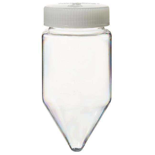 Nalgene&trade; Conical-Bottom Polystyrene Centrifuge Bottle