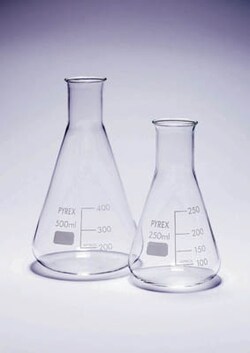 Pyrex™ Borosilicate Glass Narrow Neck Erlenmeyer Flask