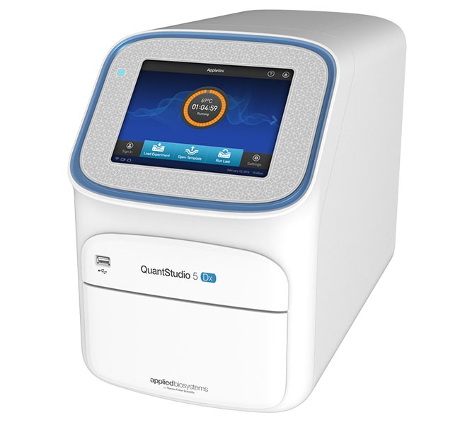 QuantStudio&trade; 5 Dx Real-Time PCR System, laptop