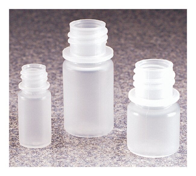 Nalgene&trade; Natural HDPE Diagnostic Bottles without Closure: Bulk Pack