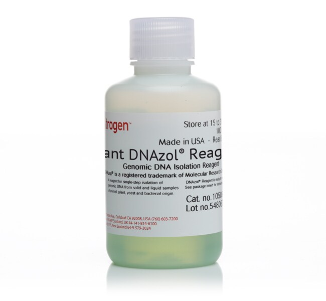 Plant DNAzol&trade; Reagent