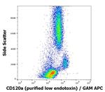 CD120a (TNF Receptor I) Antibody in Flow Cytometry (Flow)