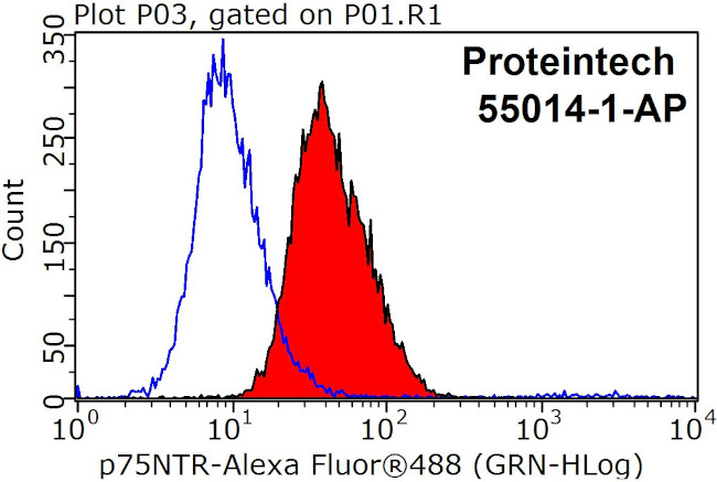 p75NTR Antibody in Flow Cytometry (Flow)