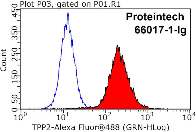 TPPII Antibody in Flow Cytometry (Flow)