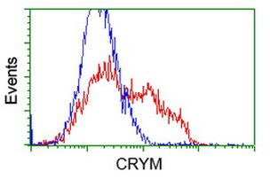 CRYM Antibody in Flow Cytometry (Flow)