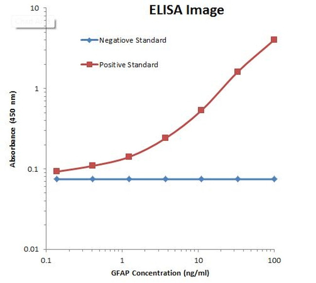 GFAP Antibody in ELISA (ELISA)