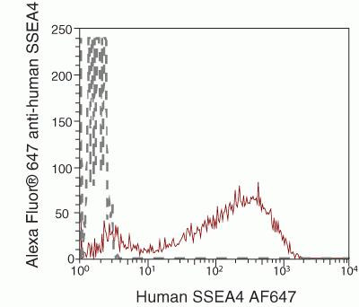 SSEA4 Antibody in Flow Cytometry (Flow)