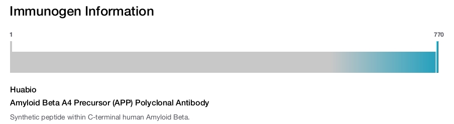 Amyloid Beta A4 Precursor (APP) Polyclonal Antibody