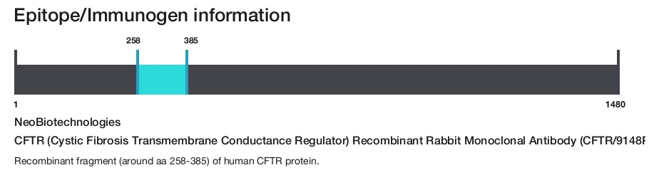 CFTR (Cystic Fibrosis Transmembrane Conductance Regulator) Recombinant Rabbit Monoclonal Antibody (CFTR/9148R)