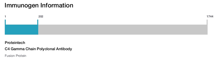 C4 Gamma Chain Polyclonal Antibody