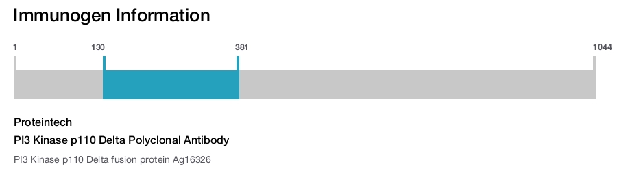 PI3 Kinase p110 Delta Polyclonal Antibody