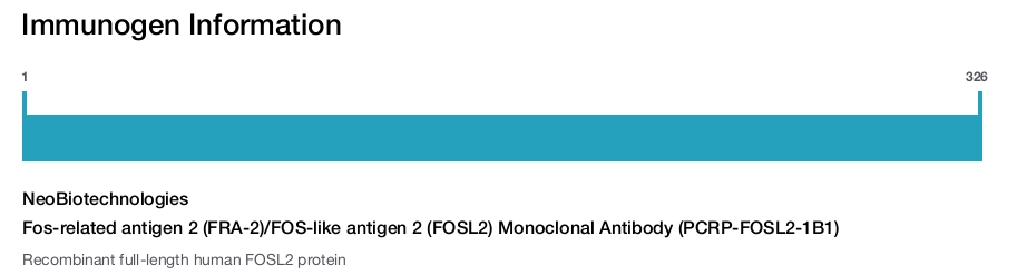 Fos-related antigen 2 (FRA-2)/FOS-like antigen 2 (FOSL2) Monoclonal Antibody (PCRP-FOSL2-1B1)