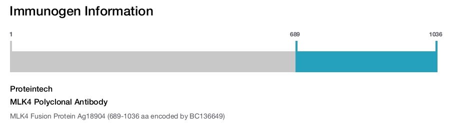 MLK4 Polyclonal Antibody
