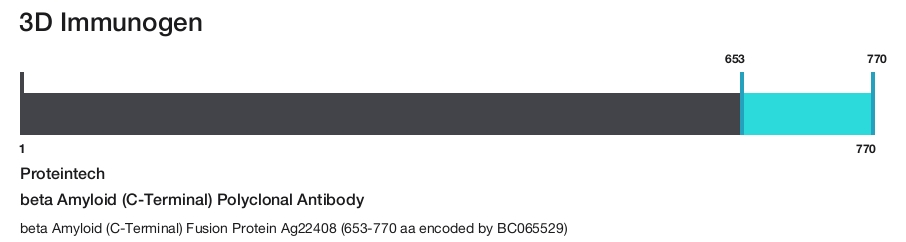 beta Amyloid (C-Terminal) Polyclonal Antibody