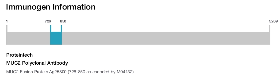 MUC2 Polyclonal Antibody