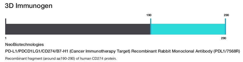 PD-L1/PDCD1LG1/CD274/B7-H1 (Cancer Immunotherapy Target) Recombinant Rabbit Monoclonal Antibody (PDL1/7568R)