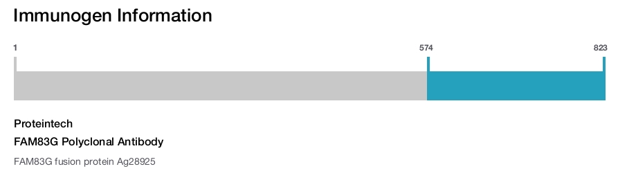 FAM83G Polyclonal Antibody