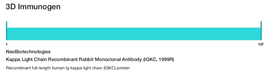 Kappa Light Chain Recombinant Rabbit Monoclonal Antibody (IGKC, 1999R)