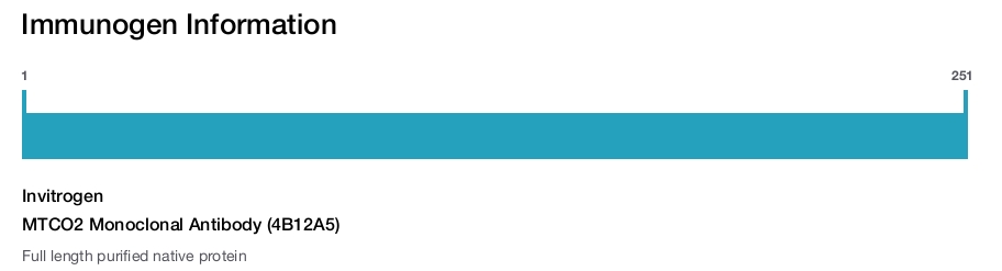 MTCO2 Monoclonal Antibody (4B12A5)