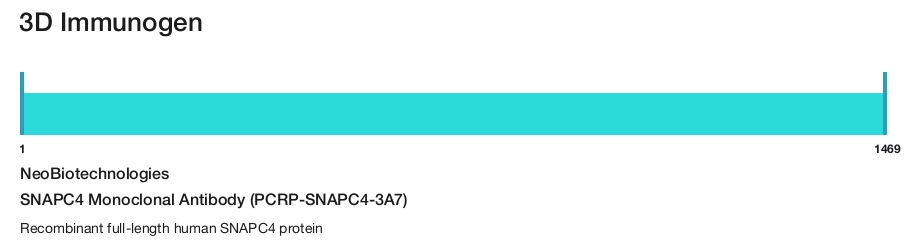 SNAPC4 Monoclonal Antibody (PCRP-SNAPC4-3A7)