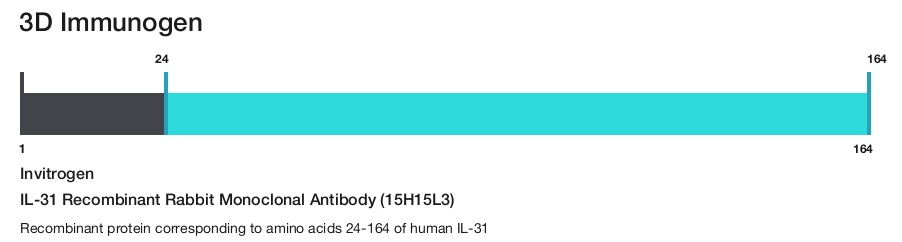 IL-31 Recombinant Rabbit Monoclonal Antibody (15H15L3)