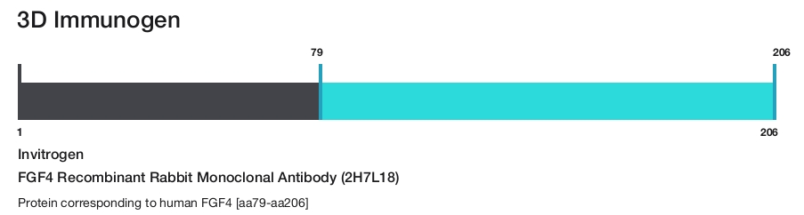FGF4 Recombinant Rabbit Monoclonal Antibody (2H7L18)