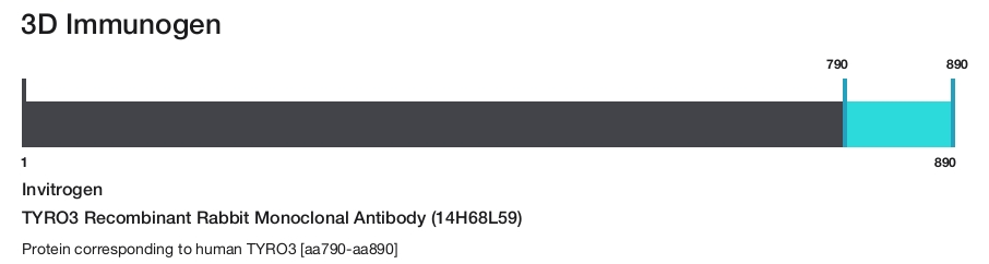 TYRO3 Recombinant Rabbit Monoclonal Antibody (14H68L59)
