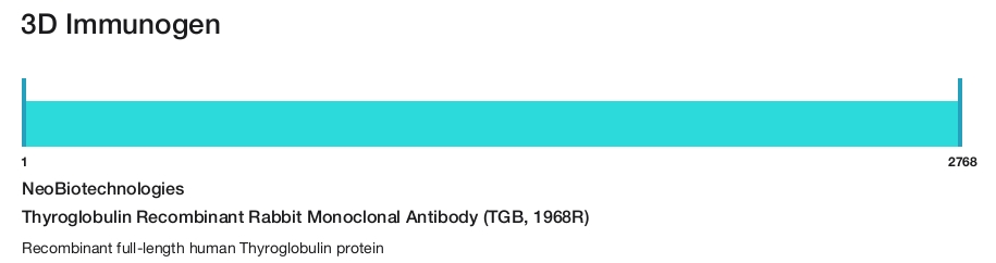 Thyroglobulin Recombinant Rabbit Monoclonal Antibody (TGB, 1968R)