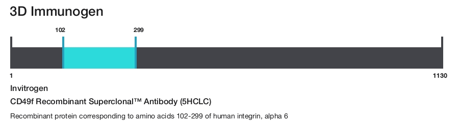 CD49f Recombinant Superclonal&trade; Antibody (5HCLC)