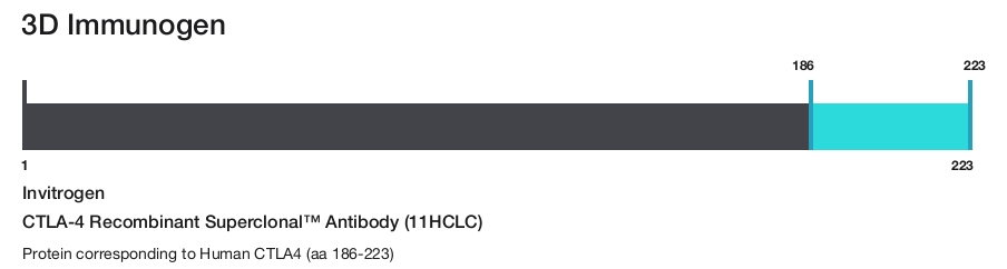 CTLA-4 Recombinant Superclonal&trade; Antibody (11HCLC)