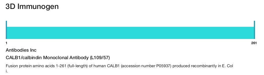 CALB1/calbindin Monoclonal Antibody (L109/57)